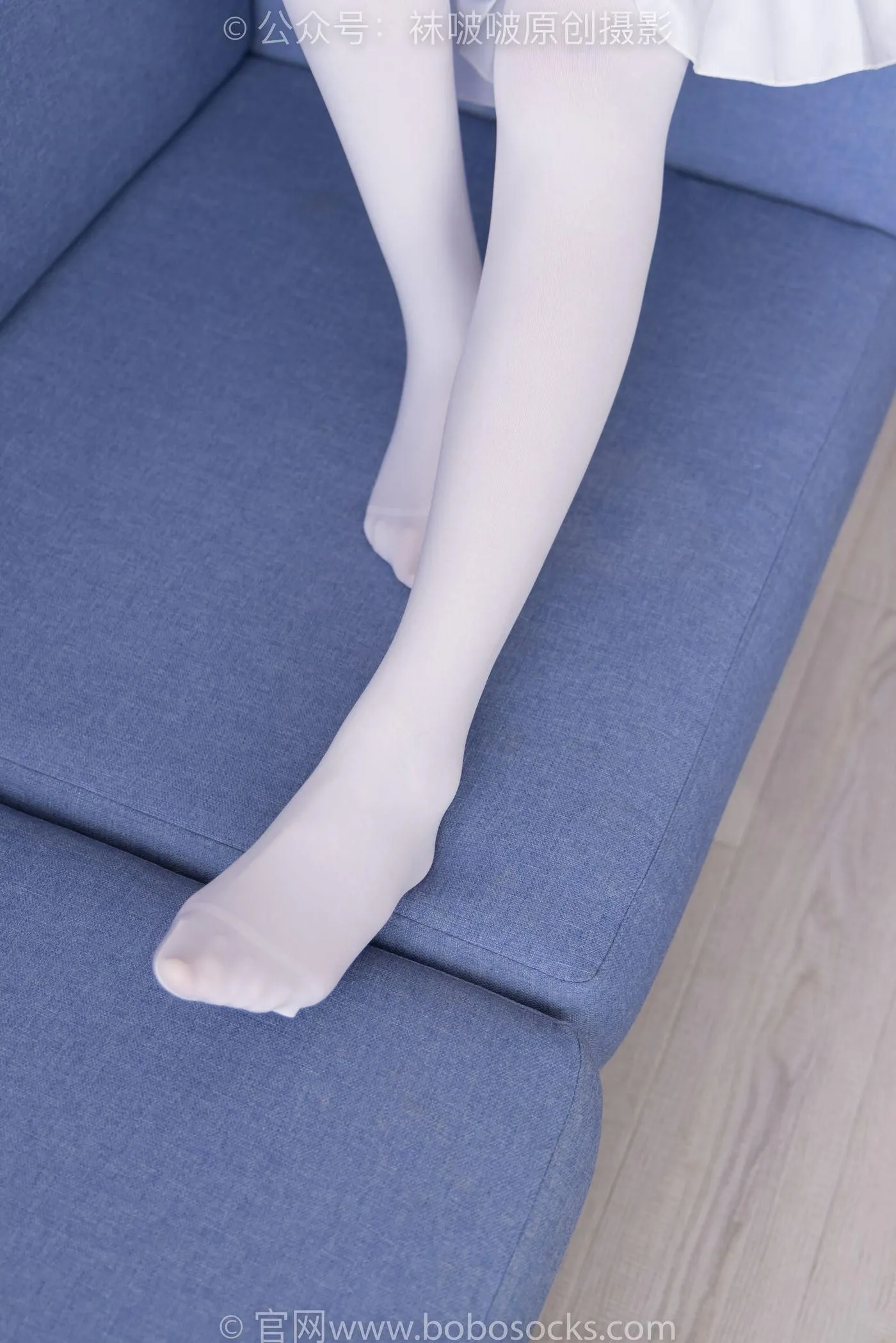 [BoBoSocks袜啵啵]NO.195 小甜豆-黑皮鞋、厚白丝、女仆装 [135P]插图7